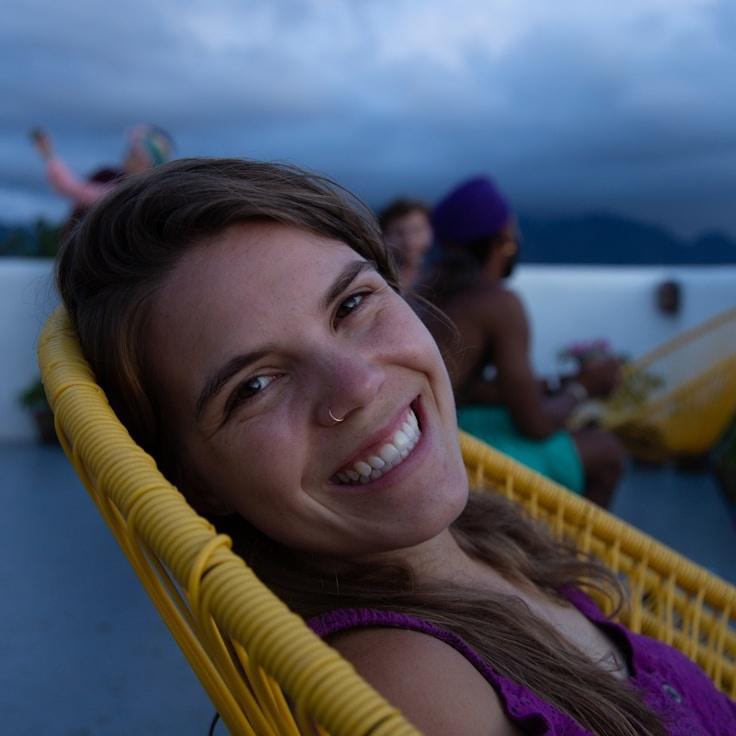 Portrait of Nova Sato, group coordinator and fusion cooking expert